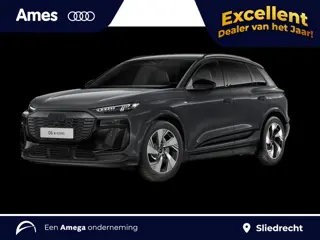 Audi Q6 e-tron 83kWh 252pk S Edition | Trekhaak, wegklapbaar | Matrix-LED | Optiekpakket zwart