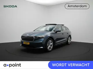 Skoda Enyaq iV 80 204 pk | Navigatie | Warmtepomp | Panoramadak | Trekhaak (wegklapbaar) | Achteruit