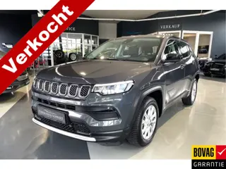 Jeep Compass 1.5T e-Hybrid Altitude 1450KG trekgewicht/Stoel+stuur verwarming.