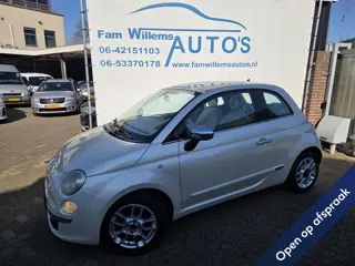Fiat 500 1.2 Lounge Airco Automaat Panoramadak (bj 2010)