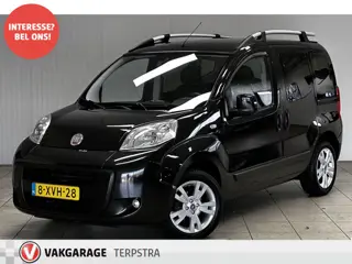 Fiat Qubo 1.4 Dynamic/ 2X Schuifdeur/ 16'' LMV/ Dakrails/ Extra getint glas/ Airco/ C.V. Afstand/ El
