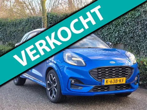 Ford Puma 1.0 EcoBoost Hybrid ST-Line X Android Adaptive Cruise Line Assist Dode hoek Full optie zwa