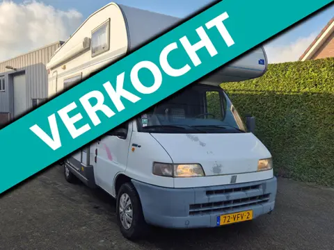 Fiat DUCATO 2500 TDI Rijdt & Schakelt goed Camper Kamper Achteruitrijcamera fietsenrek