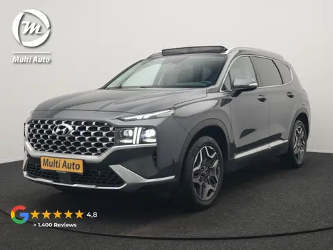Hyundai Santa Fe 1.6 T-GDI Comfort Smart Sky PHEV 266pk Dealer O.H. | Trekhaak Afn. | Panodak | Adap