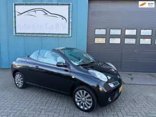 Nissan Micra C+C 1.4 Tekna Cabriolet Airco Cruise 16"Lm velgen Pdc Onderh boekjes Incl nw Apk 05-202
