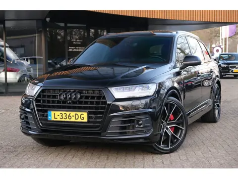 Audi Q7 4.0 TDI SQ7 quattro Pro Line + 7P|RIJKLAAR!|ACC|HUD|Pano|Bose|Trekhaak|Camera's|Standkachel|