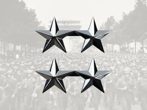 Embleem,Set,Rang,Generaal,Majoor,US,Army