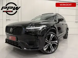 Volvo XC90 T8 Recharge AWD R-Design SOH 100%/PANO/B&W/LUCHTVERING/22"/MASSAGE+VENTILATIE/HEAD-UP/360