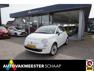 Fiat 500C 1.2 Lounge Cabrio , Incl nw apk/beurt & 6 mnd bovag garantie