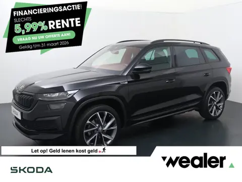 Skoda Kodiaq 1.5 TSI Sportline Business | 150 PK | Automaat | Adaptive cruise control | Lederen inte