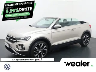 Volkswagen T-Roc Cabrio 1.5 TSI Style | 150 PK | Automaat | 19" LM velgen | Adaptive cruise control 