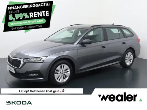 Skoda Octavia Combi 1.0 TSI Ambition | 110 PK | Trekhaak wegklapbaar | Navigatiesysteem | Led verlic