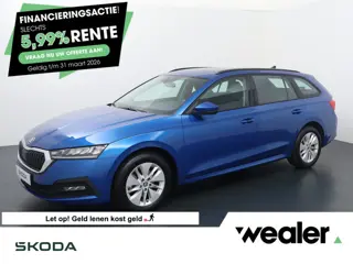 Skoda Octavia Combi 1.0 e-TSI Ambition | 110 PK | Automaat | Trekhaak wegklapbaar | Apple Carplay/An