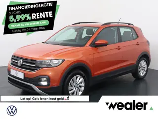 Volkswagen T-Cross 1.0 TSI Life | 95 PK | Parkeersensoren | Climate control |  Adaptive cruise contr