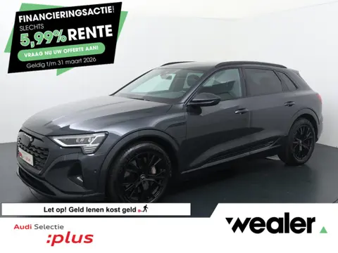 Audi Q8 e-tron 50 quattro Edition 95 kWh | 340 PK | SoH 94% | Climate control | Luchtvering | Voorst