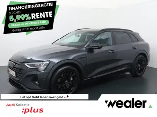 Audi Q8 e-tron 50 quattro Edition 95 kWh | 340 PK | SoH 94% | Climate control | Luchtvering | Voorst