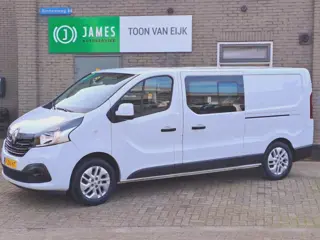 RENAULT TRAFIC EURO 6  125 Pk Comfort  Luxe    dub. cab. 2x schuifdeur Navi-trekhaak
