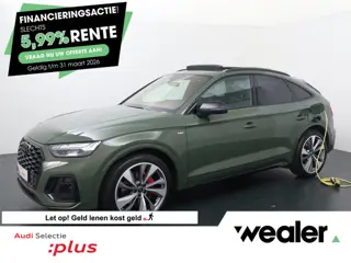 Audi Q5 Sportback 55 TFSI e S edition Competition | 367 PK | Trekhaak | Panoramadak | Luchtvering | 