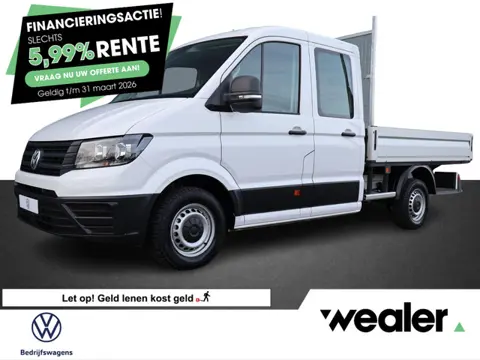 Volkswagen Crafter 35 2.0 TDI L3 DC Trendline | 140 PK | Cruise control | Navigatiesysteem | Apple C