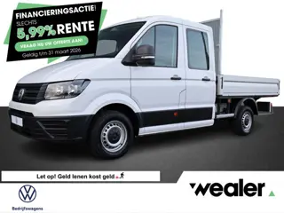 Volkswagen Crafter 35 2.0 TDI L3 DC Trendline | 140 PK | Cruise control | Navigatiesysteem | Apple C