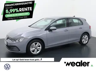 Volkswagen Golf 1.0 eTSI Life | 110 PK | Automaat | Adaptive cruise control | Navigatiesysteem |