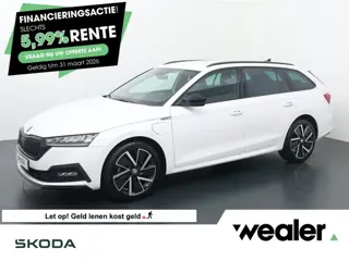 Skoda Octavia Combi 1.4 TSI iV PHEV Sportline | 204 PK | SoH 91% |  Adaptive cruise control | Head u