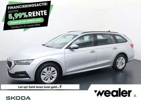 Skoda Octavia Combi 1.0 TSI Ambition | 110 PK | Trekhaak wegklapbaar | LED verlichting | Apple Carpl