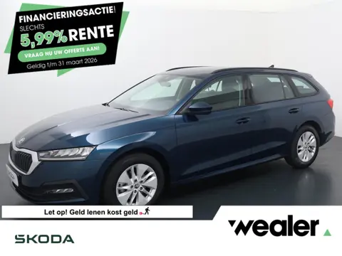 Skoda Octavia Combi 1.0 e-TSI Ambition | 110 PK | Automaat | Trekhaak wegklapbaar | Digitaal instrum