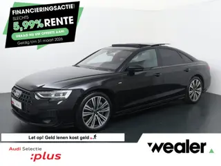 Audi A8 60 TFSI e quattro | 462 PK | Panoramadak | 360 graden Area view | Head-up display | S line |
