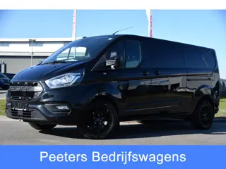 Ford Transit Custom 320 2.0 TDCI L2H1 Limited DC Black Edition Camera, Cruise, Carplay, 130pk, Stoel