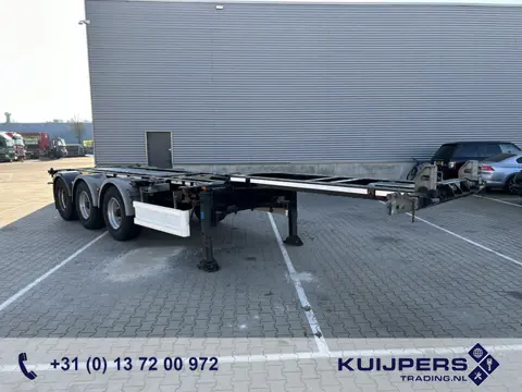 Renders Euro 800 / Multi Container Chassis / 20-30-40-45 ft  / Liftas / APK 07-26