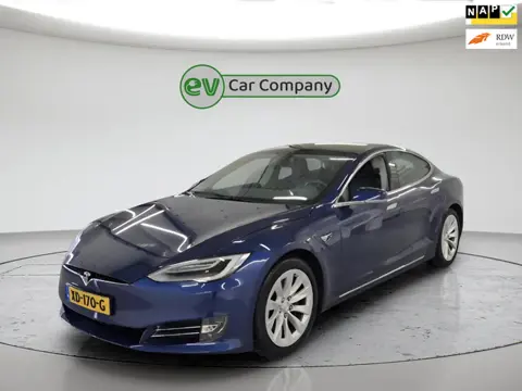 Tesla Model S 75D Base | SOH 93% | €7500,- FSD Full Self Driving | Panoramadak | Luchtvering | Leder