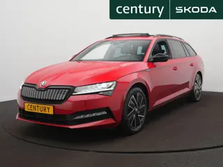 Skoda Superb Combi 1.4 TSI iV Sportline Business | Panoramadak | Leren bekleding | Adaptive Cruise