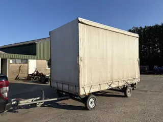 Huif schamelwagen aanhanger