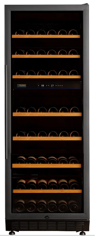 Wijnkast | 2 temp.zones (120 flessen)