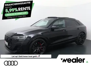 Audi Q8 60 TFSI e quattro | 490 PK |  SoH 97% | S-Line | Lederen bekleding Volcano met ruit | Panora