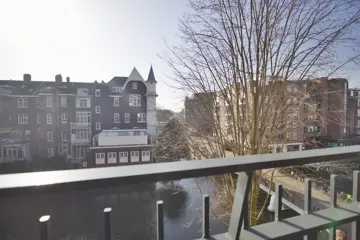 Woning aan de Lijnbaansgracht te Amsterdam