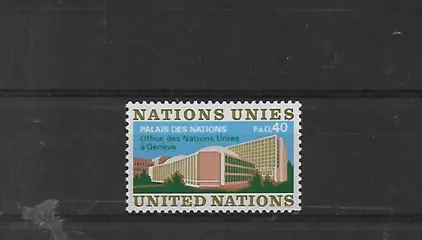 UNO-Geneve Michel nr. 22 Postfris