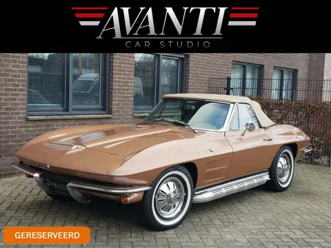 Chevrolet Corvette STING RAY C2 CONVERTIBLE V8 GEHEEL GERESTAUREERD MATCHING NUMBERS