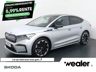 Skoda Enyaq Coupé 80 Sportline | 204 PK | SoH 93% | Panoramadak | Matrix LED koplampen | 21" LM velg