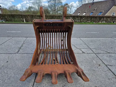 Puinbak CW55S met zeer nette tanden