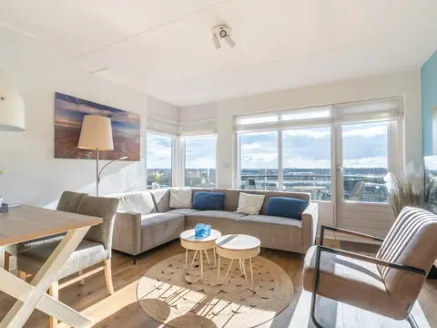 Appartement op de 1ste etage met uitzicht op De Koog