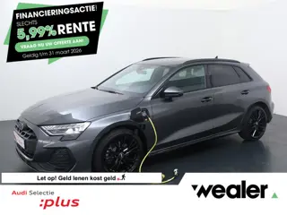 Audi A3 Sportback 40 TFSI e S edition | SoH 100% | Matrix Led | Trekhaak | Achteruitrijcamera | S-Li