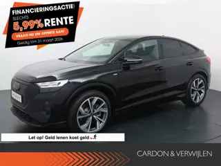 Audi Q4 Sportback e-tron 45 S Edition 82 kWh | 286 PK | SoH 96% | Adaptive cruise control | Matrix L