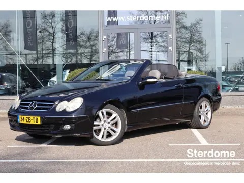Mercedes-Benz CLK-Klasse Cabrio 200 K. Avantgarde l Nappa Leder l Comand l Stoelverwarming l Elektri