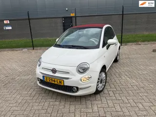 Fiat 500 1.2 Cabrio Lounge *Navigatie-Airco-Cruise*