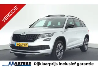 Skoda Kodiaq 2.0 TSI 190pk DSG 4x4 Sportline Trekhaak DCC Camera Canton Keyless Memory Panoramadak V