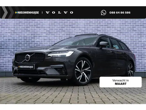 Volvo V90 2.0 T6 Plug-in Hybrid AWD R-Design Volvo V90 T6 AWD R-Design | Schuif-/Kanteldak | Head-Up