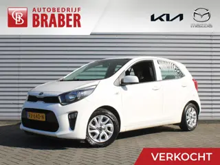 Kia Picanto 1.0 CVVT ComfortPlusLine Navigator | Camera | 14" LM | Airco | Navi | Cruise | Apple Car