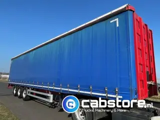 Zwalve O L L 3 12 27 - 3-assige schuifzeilen oplegger - Schuifdak - BPW assen - 4x nieuwe banden - H